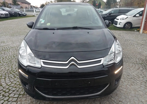 Citroen C3 cena 18900 przebieg: 153605, rok produkcji 2013 z Turek małe 92